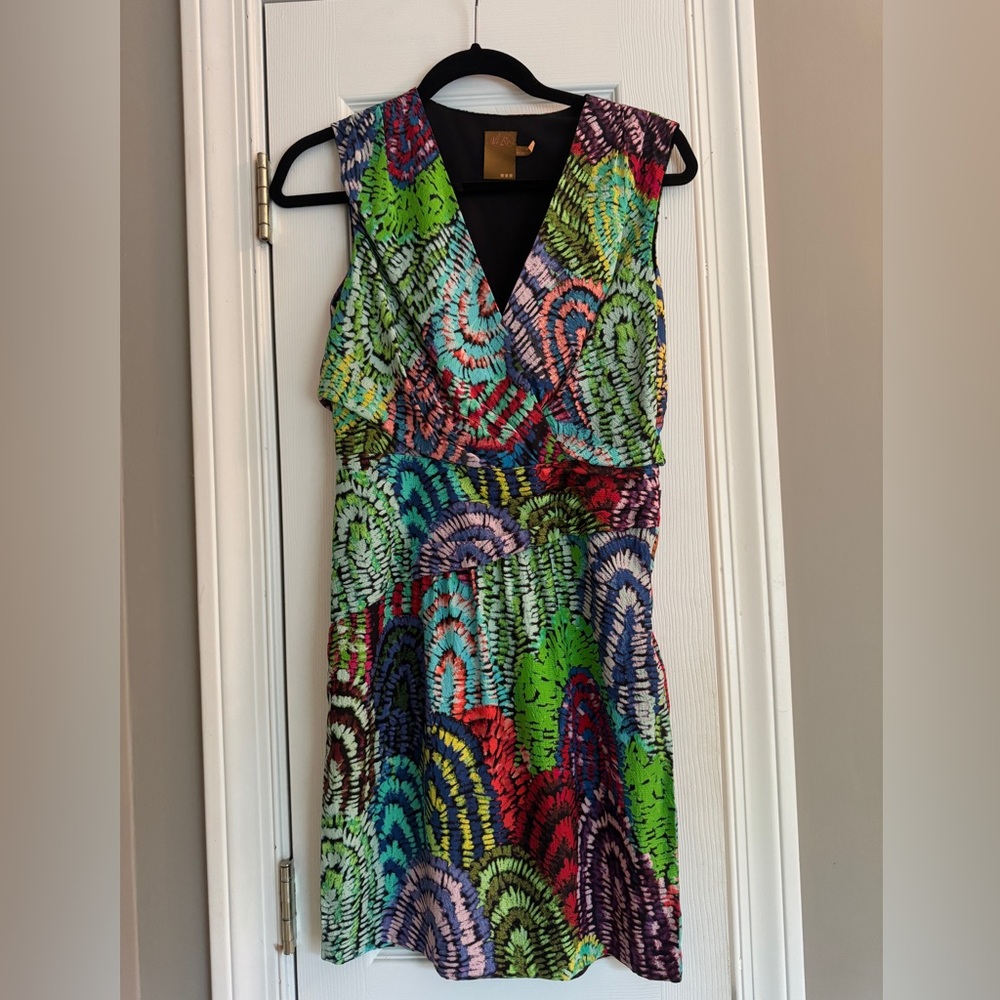 Ali Ro size 0 multicolor dress